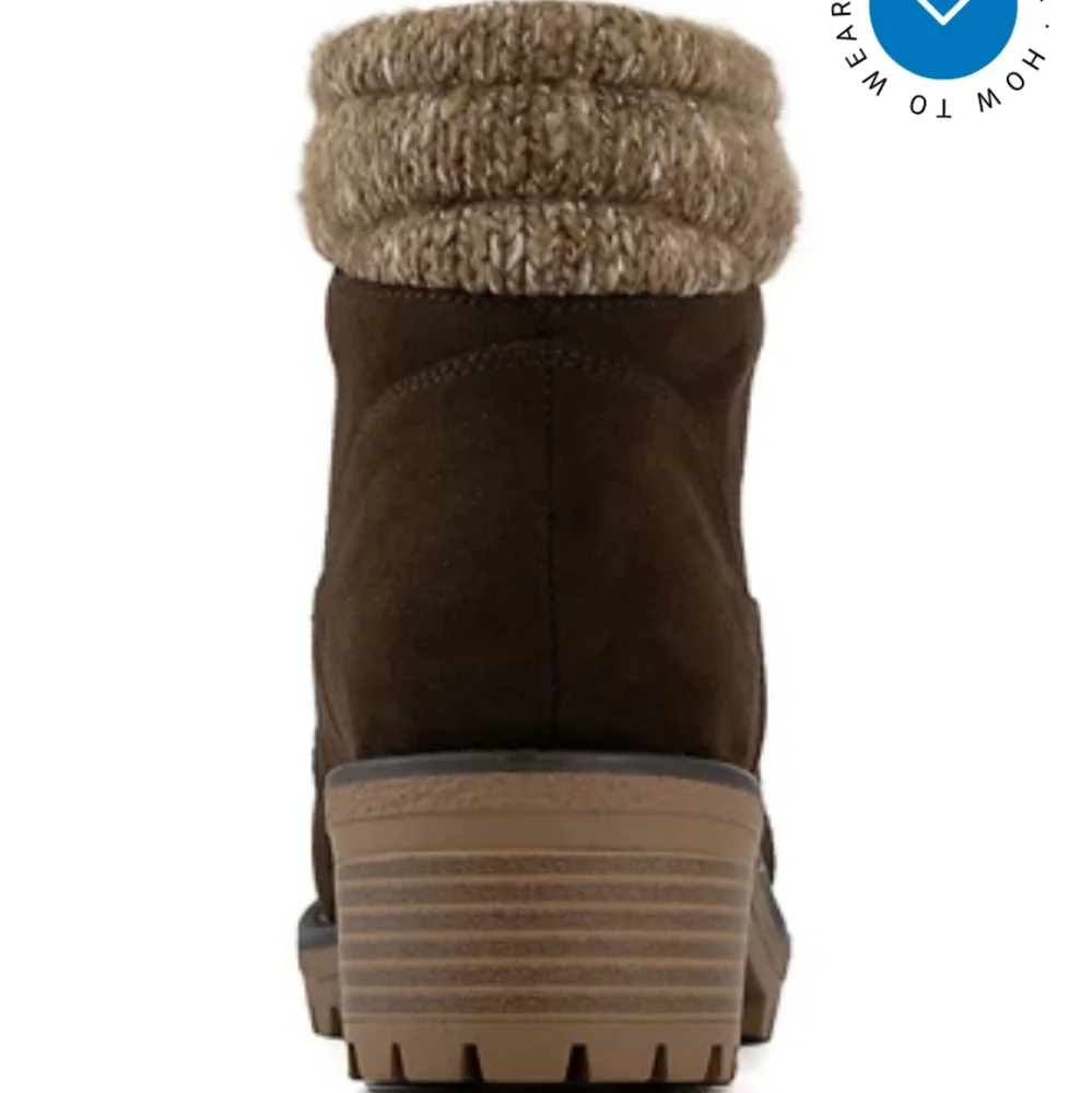 TRUE CRAFT NWT WOMENS BROWN MARKIE HIKING BOOTS - Picture 3 of 8